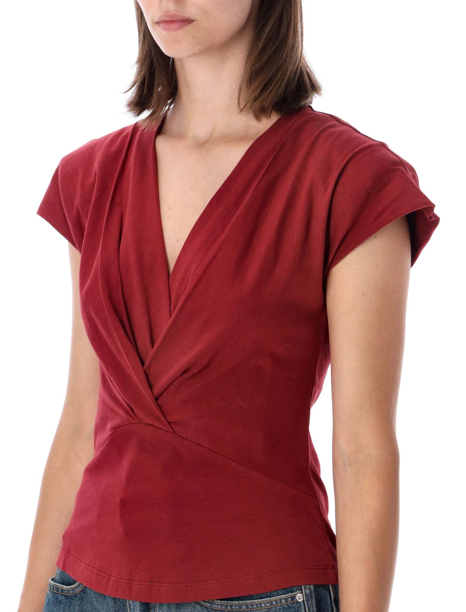 [Marant Etoile] T-shirts Short Sleeve FW26 TS0341FAA1N41I80DB