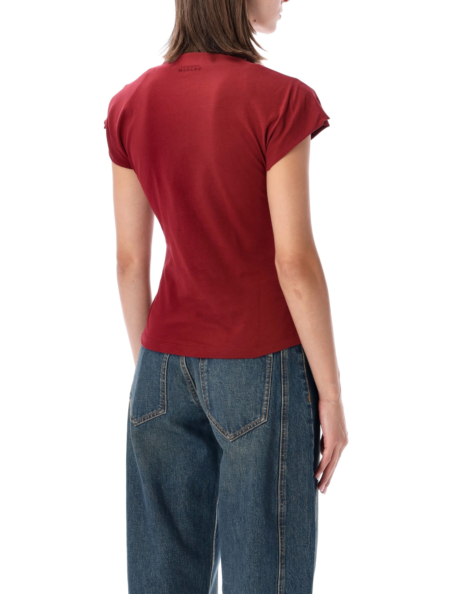 [Marant Etoile] T-shirts Short Sleeve FW26 TS0341FAA1N41I80DB