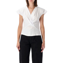 [Marant Etoile] T-shirts Short Sleeve FW26 TS0341FAA1N41I20WH