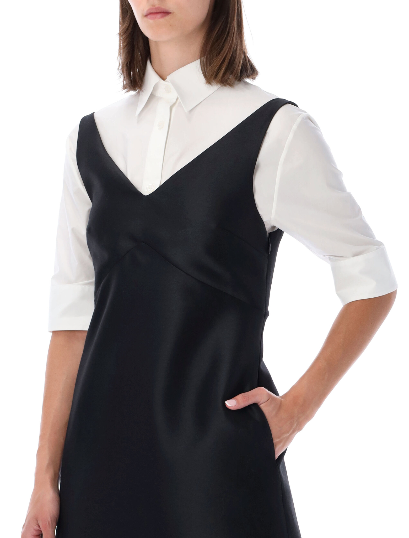 [Balenciaga] Short sleeve dress FW26 A00296TUT221000