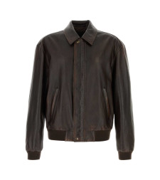 [Prada] Leather Jacket FW26 UPW622SOOO16IL F0003