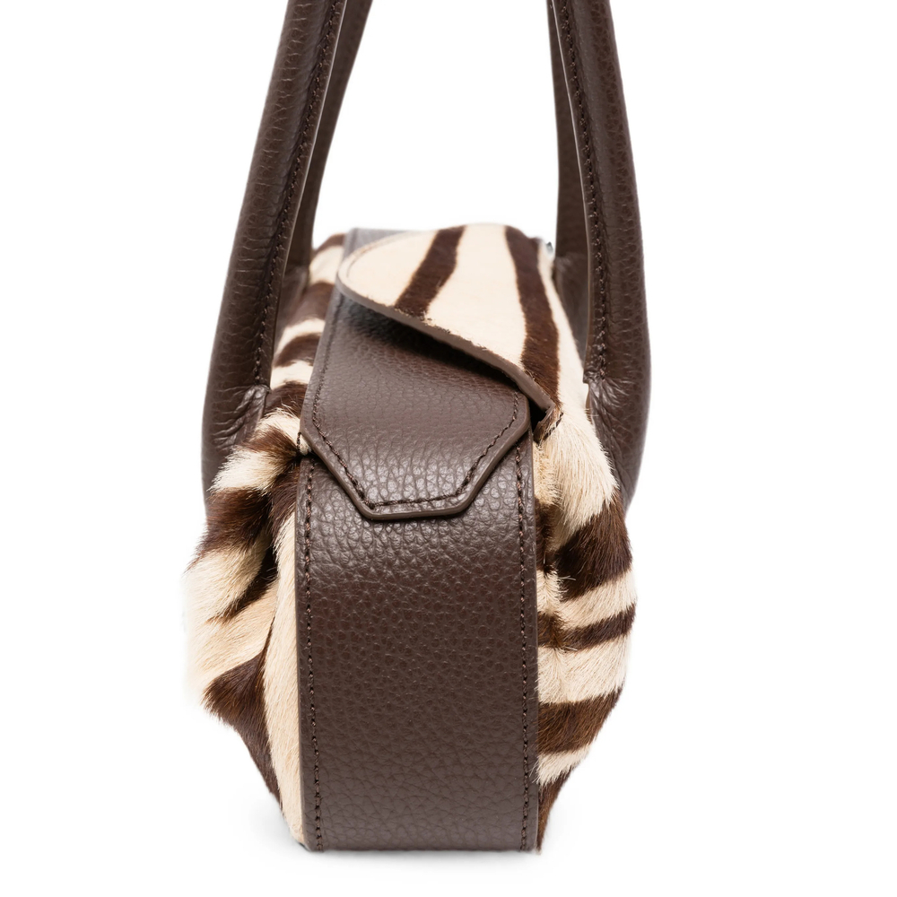 [YUZEFI] Shoulder bag FW26 OYSTER SHOULDE PONY SAVAN
