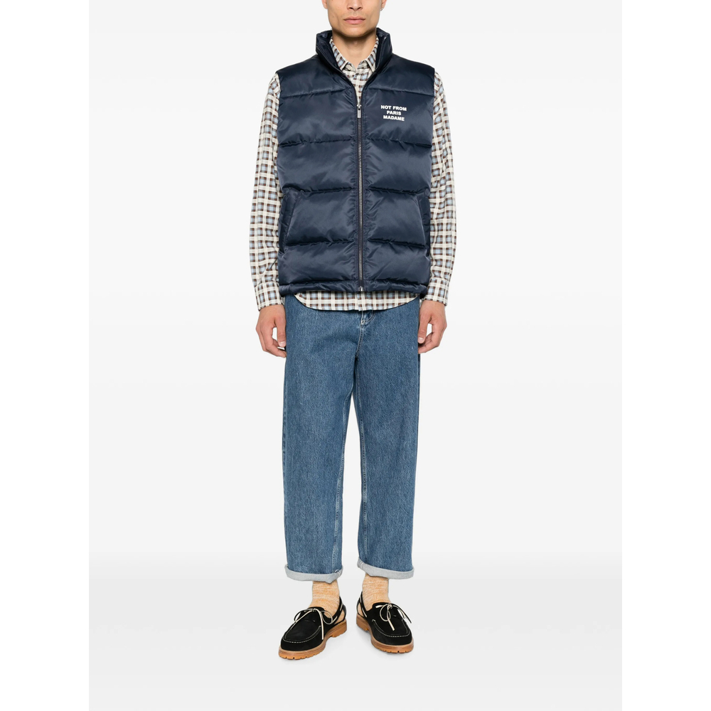 [DROLE DE MONSIEUR] Down Vest FW26 PERM-CT153 PA031 NAVY