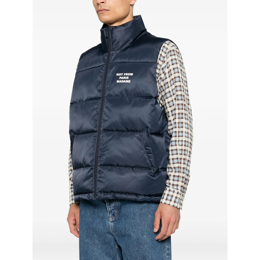 [DROLE DE MONSIEUR] Down Vest FW26 PERM-CT153 PA031 NAVY