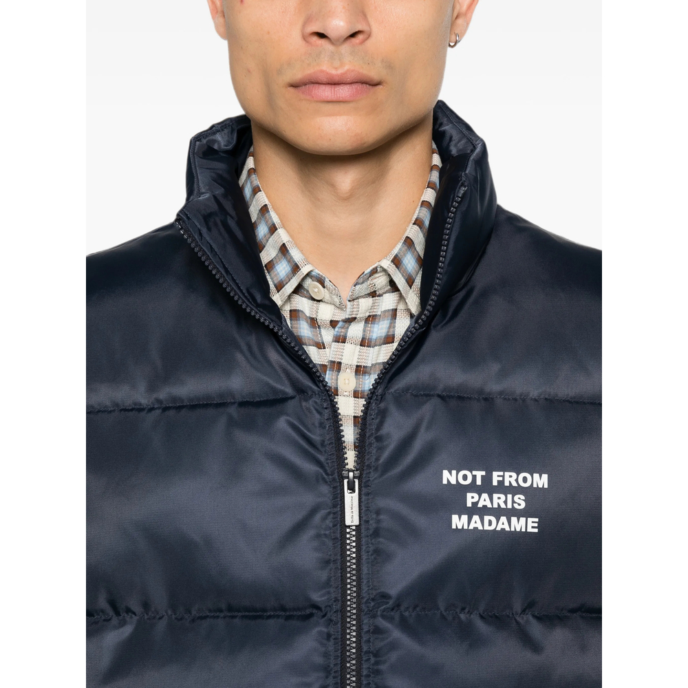 [DROLE DE MONSIEUR] Down Vest FW26 PERM-CT153 PA031 NAVY