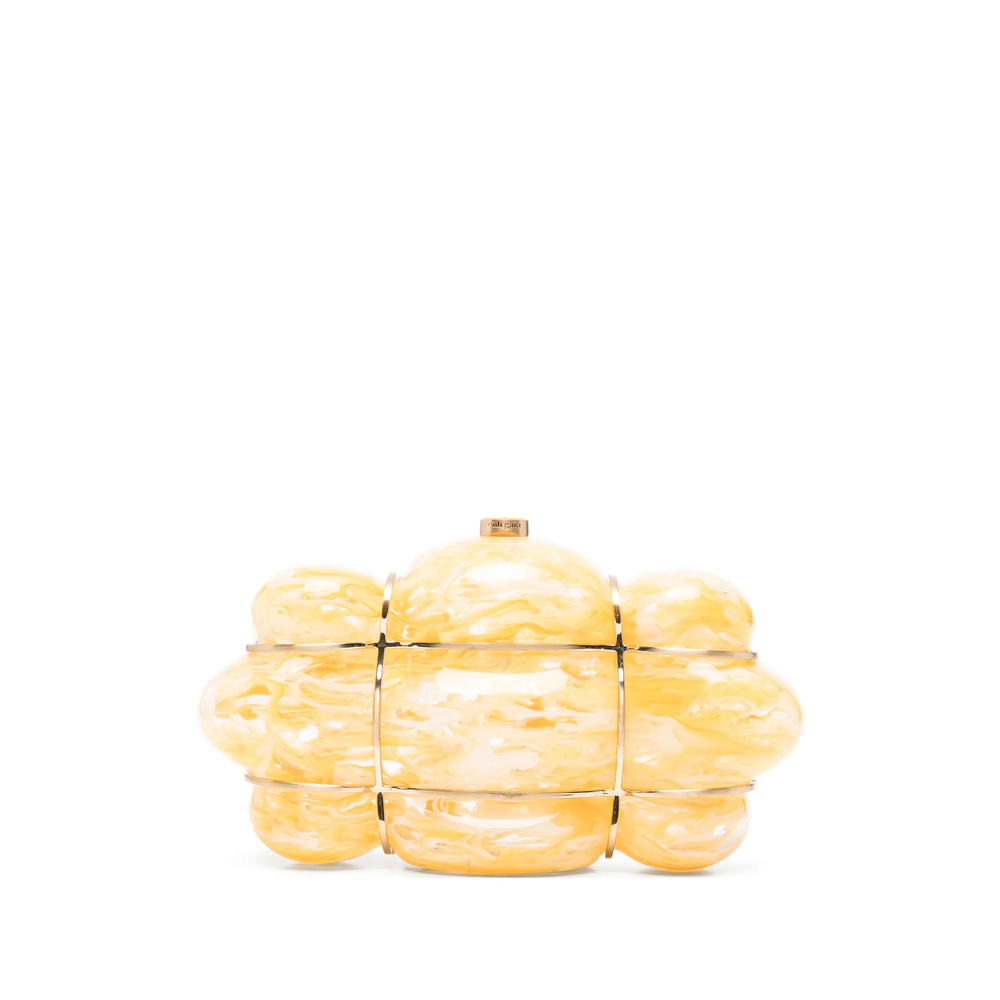 [Cult Gaia] Clutch bag FW26 HDBCL37212AC37 BOLLA YELLO