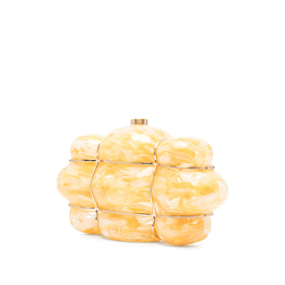 [Cult Gaia] Clutch bag FW26 HDBCL37212AC37 BOLLA YELLO