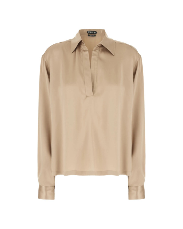 [Tom Ford] Shirts Long Sleeve FW26 FAX1720 TS2144 JBQ