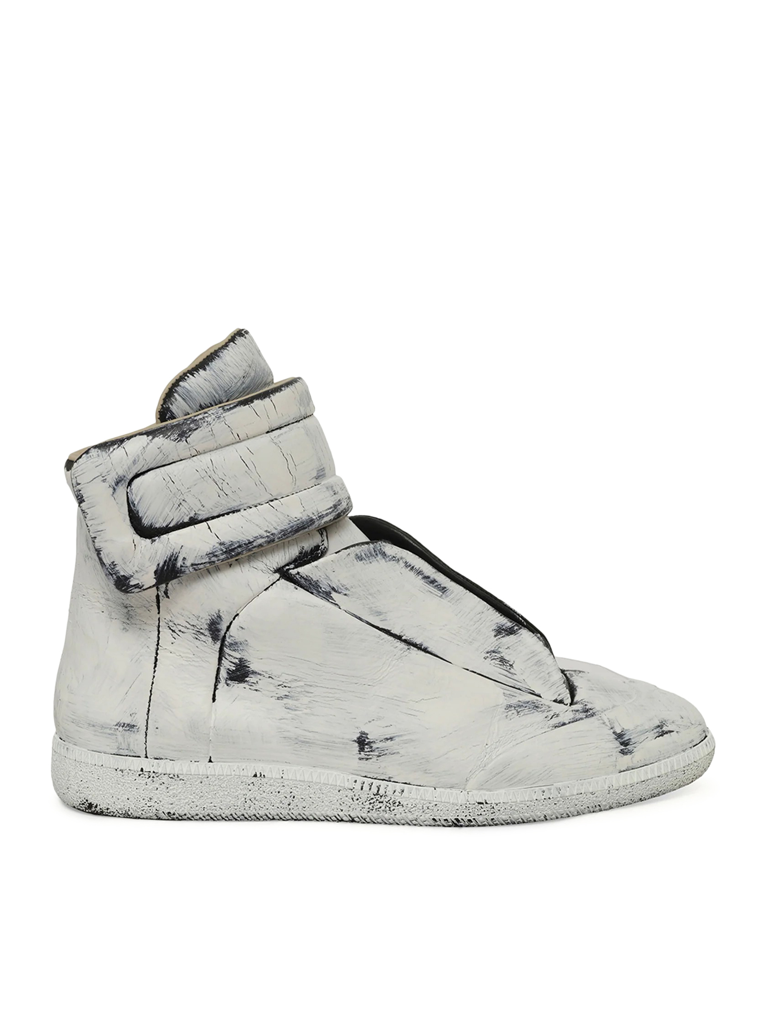 [Maison Margiela] Sneakers FW26 S57WS0538P6840HA331 BLACK MAT BIANCHETTO