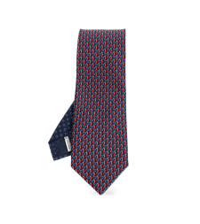 [Ferragamo] Tie FW26 351460 0794962 NAVRO