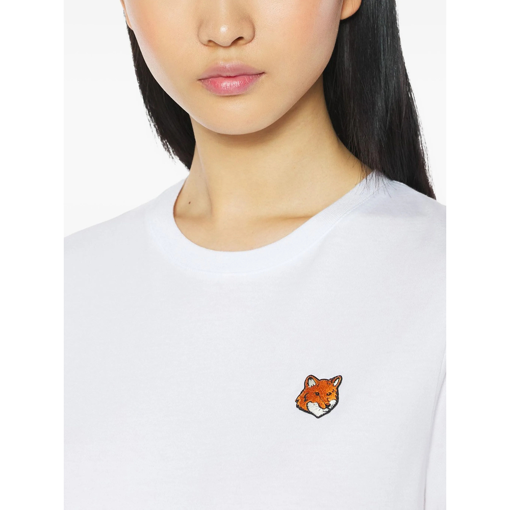 [MAISON KITSUNE] T-shirts Short Sleeve FW26 PW00113KJ7026  WHITE