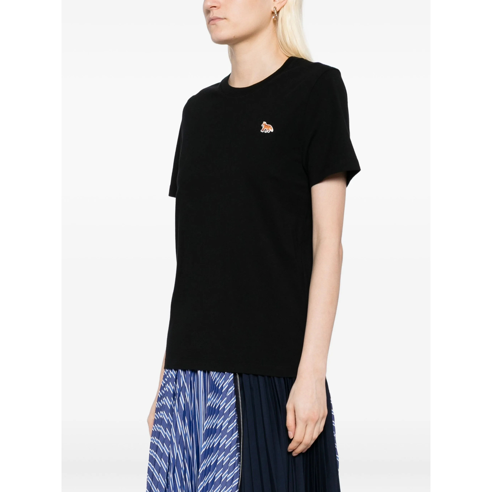 [MAISON KITSUNE] T-shirts Short Sleeve FW26 PW00115KJ7026  BLACK
