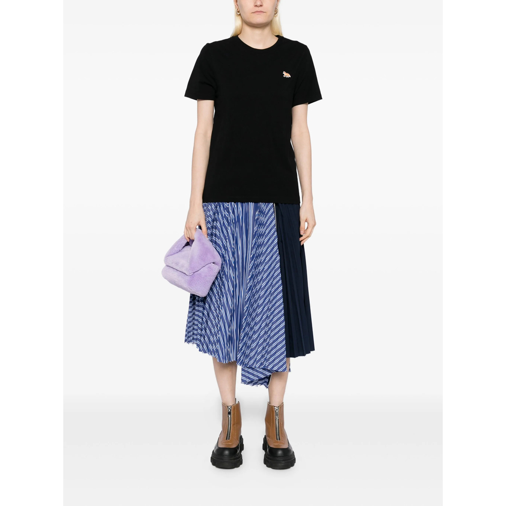 [MAISON KITSUNE] T-shirts Short Sleeve FW26 PW00115KJ7026  BLACK