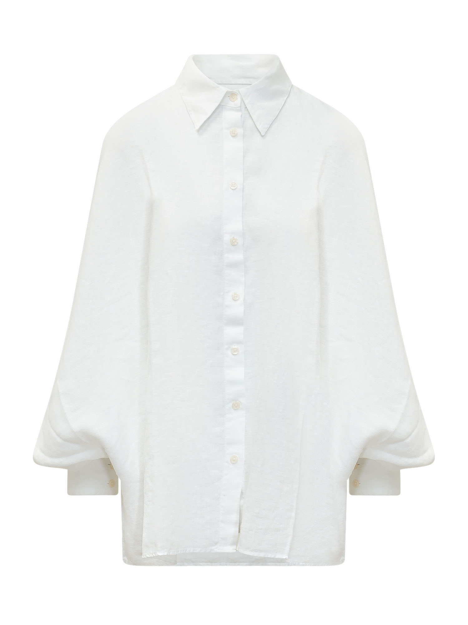 [SOSUE] Shirts Long Sleeve SS26 ANTONIALINENAS1007 WHITE