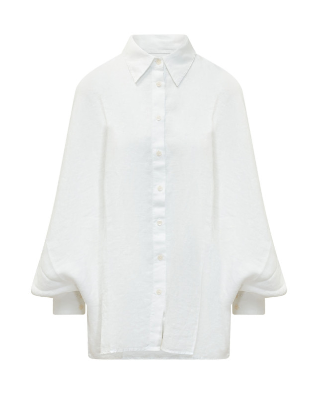 [SOSUE] Shirts Long Sleeve SS26 ANTONIALINENAS1007 WHITE