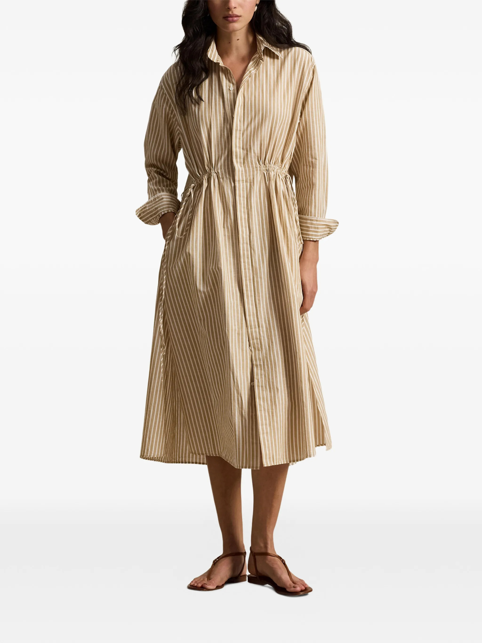 [Polo Ralph Lauren] Long sleeve dress SS26 211A96364002