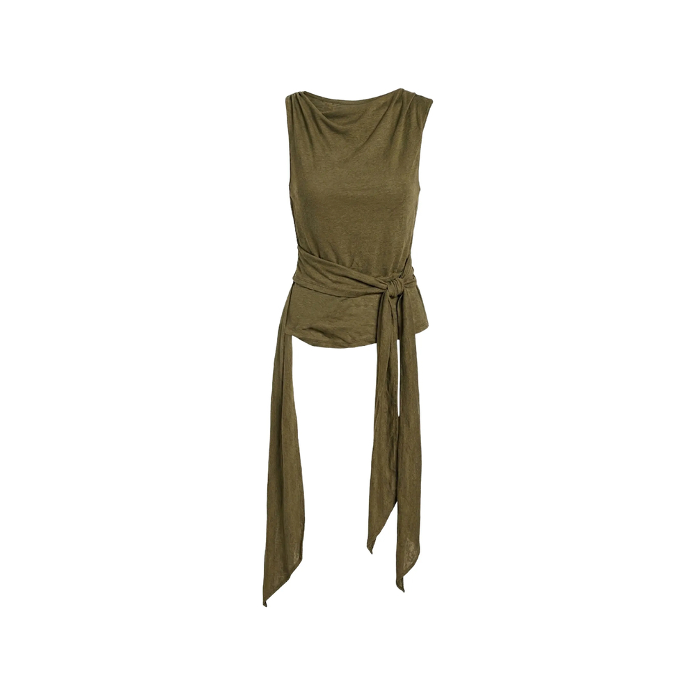 [GANNI] Tank top FW26 A1040490  838