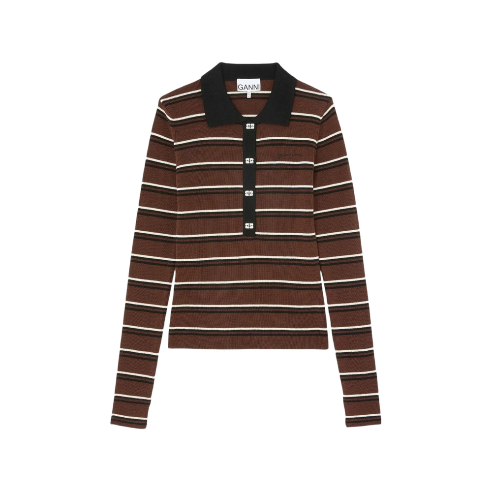 [GANNI] Top FW26 A1170004  999