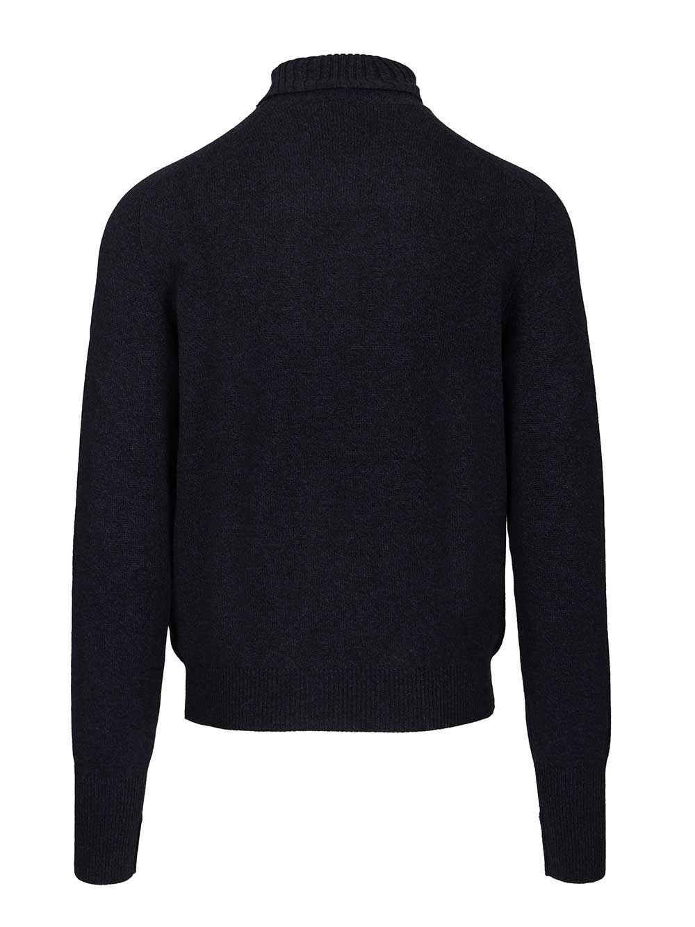 [Fedeli] Knitwear FW25 MU008280BORDER