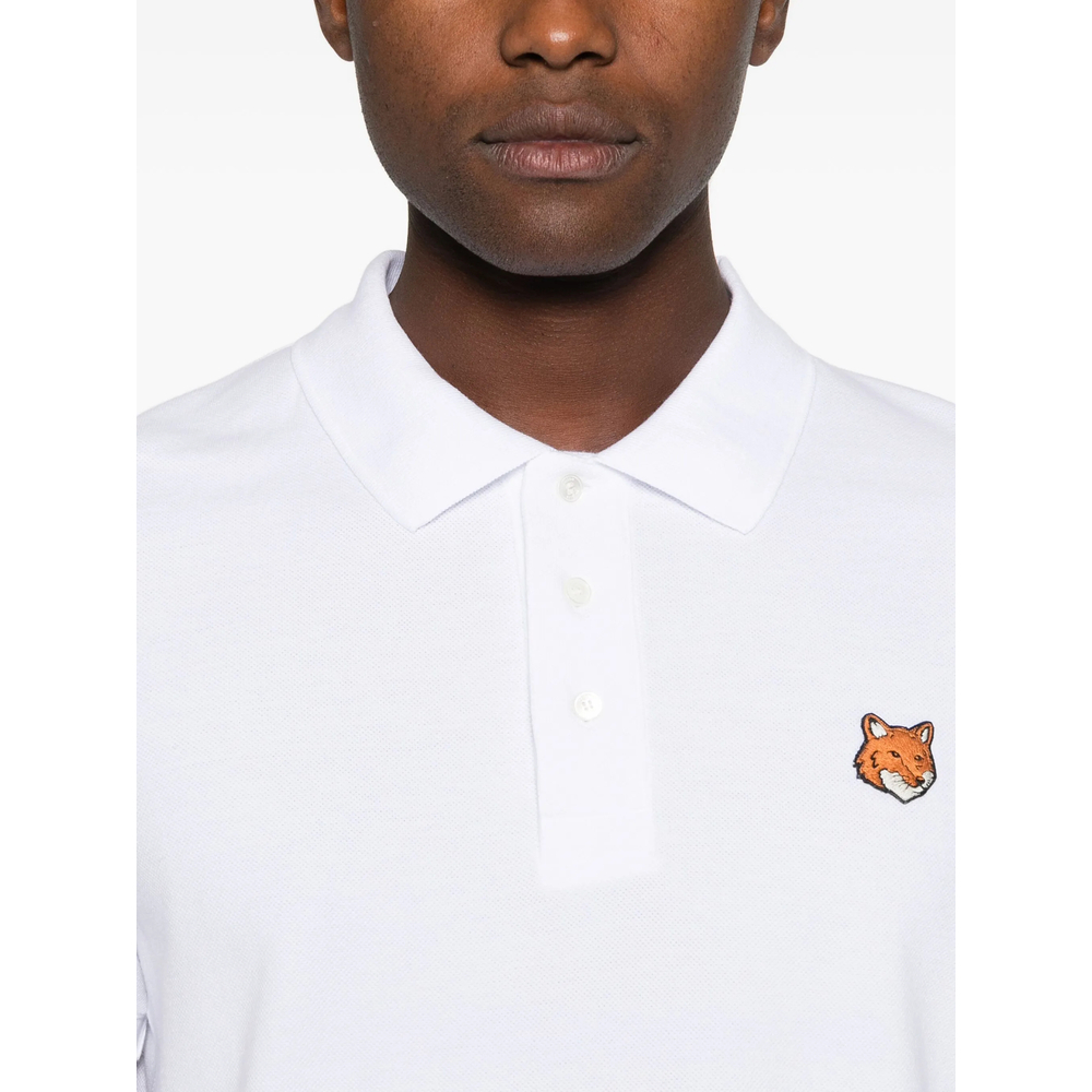 [MAISON KITSUNE] Shirts Short Sleeve FW26 PM00209KP0002  WHITE
