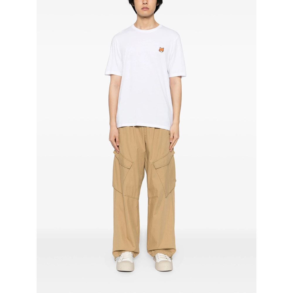 [MAISON KITSUNE] T-shirts Short Sleeve FW26 PM00107KJ7026  WHITE