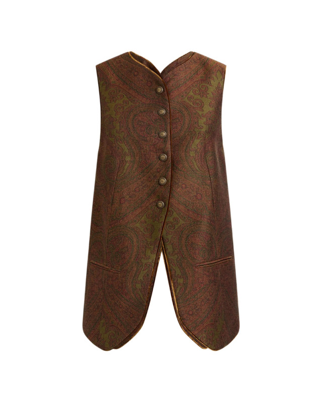 [Etro] Vest FW26 99TJB1B WRDA0014 S9890