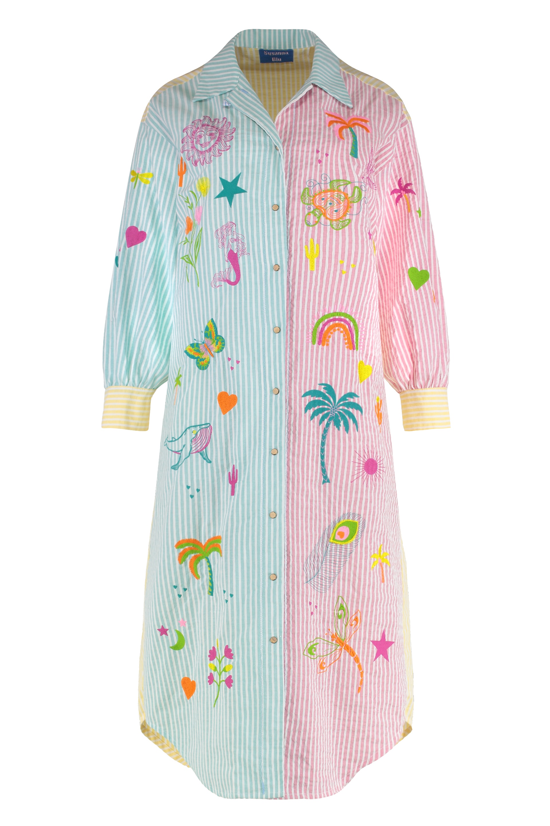 [Susanna Blu] Long sleeve dress SS24 GD5GIGLIODRESS_GD5