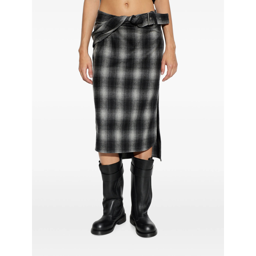 [Iro] Skirt FW26 NYLANE WP31 GRY99