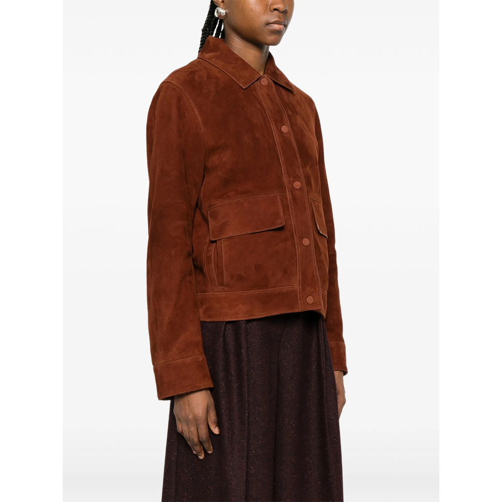 [Yves Salomon] Leather Jacket SS26 26EY21955APAV  A6089