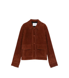 [Yves Salomon] Leather Jacket SS26 26EY21955APAV  A6089