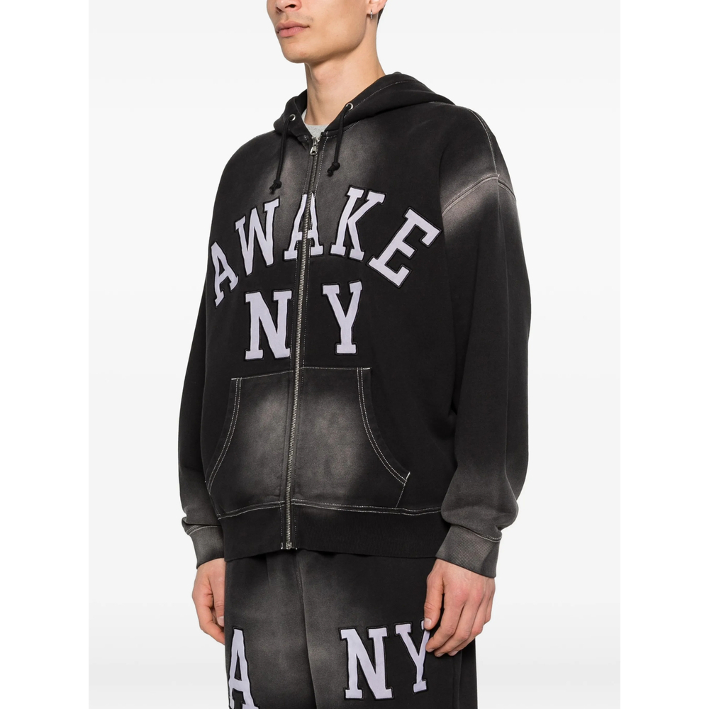 [Awake] Hoodie SS26 HD002  BLACK