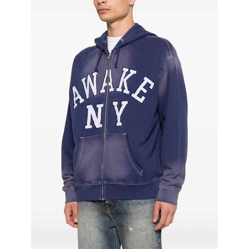 [Awake] Hoodie SS26 HD002  NAVY