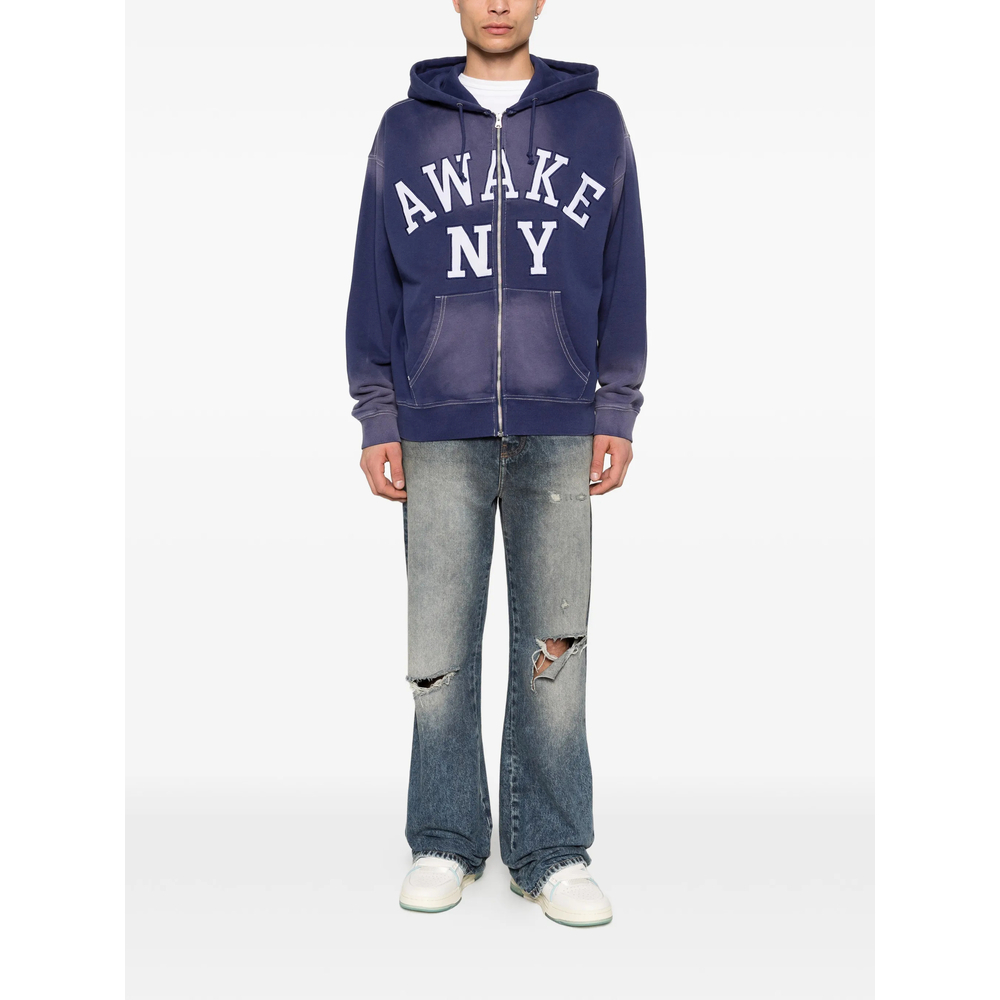 [Awake] Hoodie SS26 HD002  NAVY