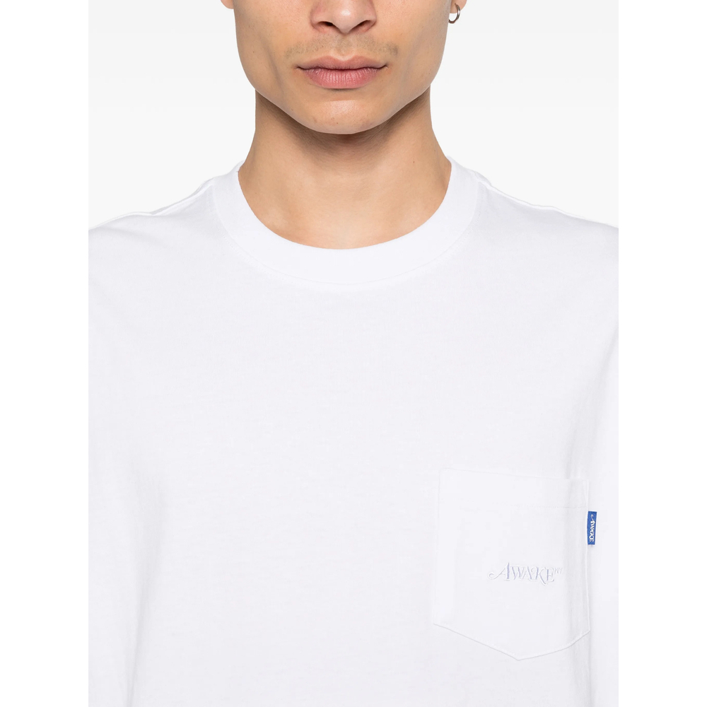 [Awake] T-shirts Short Sleeve SS26 TP010  WHITE