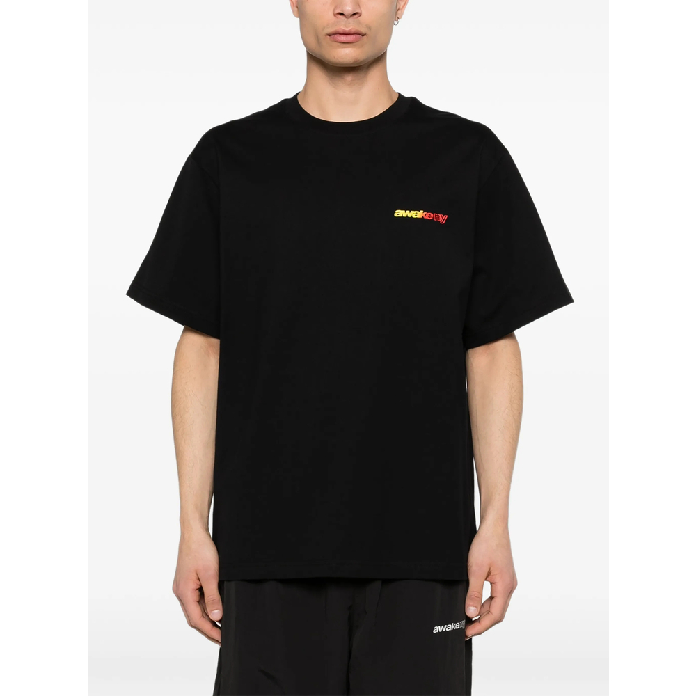 [Awake] T-shirts Short Sleeve SS26 TS008  BLACK