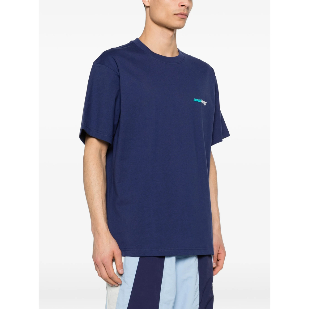 [Awake] T-shirts Short Sleeve SS26 TS008  NAVY