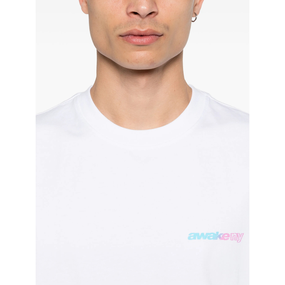 [Awake] T-shirts Short Sleeve SS26 TS008  WHITE