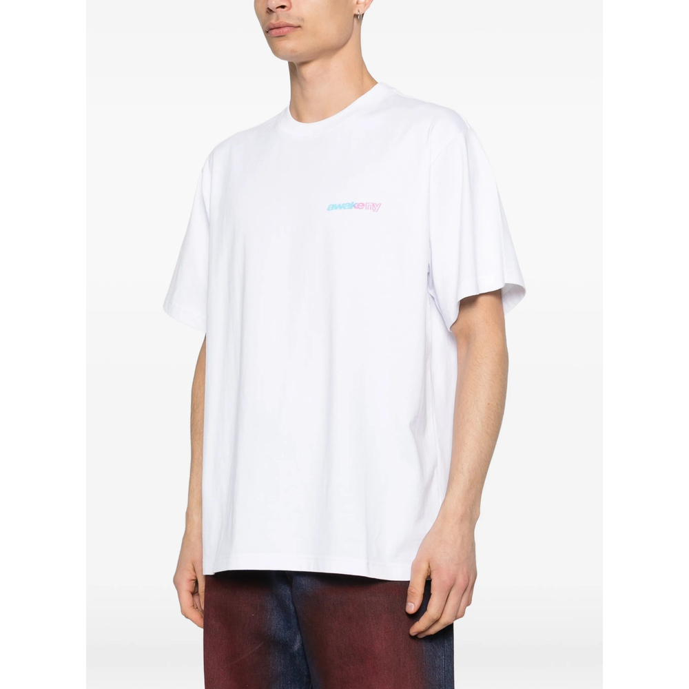 [Awake] T-shirts Short Sleeve SS26 TS008  WHITE