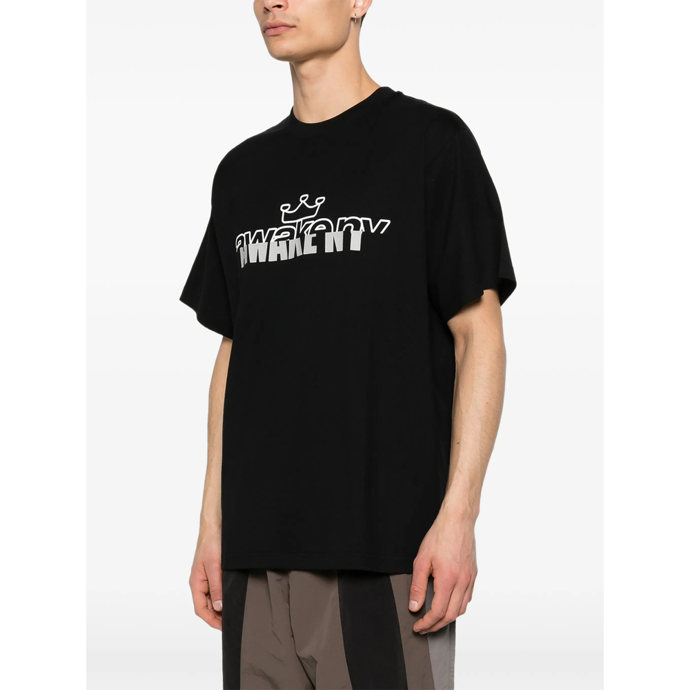 [Awake] T-shirts Short Sleeve SS26 TS009  BLACK