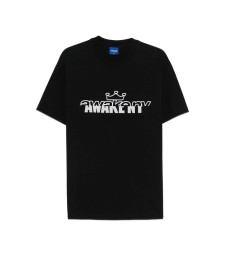 [Awake] T-shirts Short Sleeve SS26 TS009  BLACK