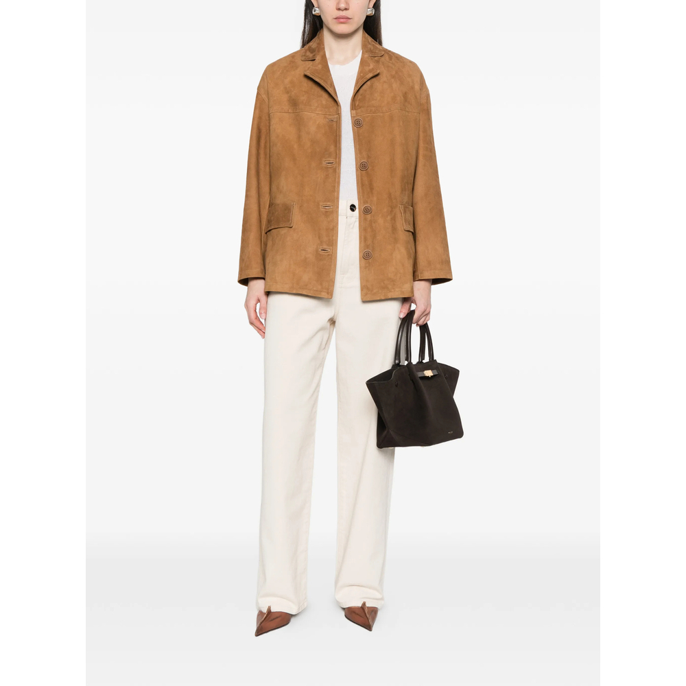 [Santoro] Leather Jacket SS26 50157-D  TIMBE