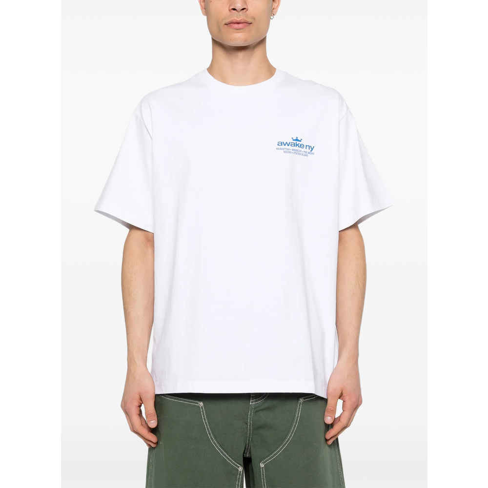 [Awake] T-shirts Short Sleeve SS26 TS003 SP26 WHITE
