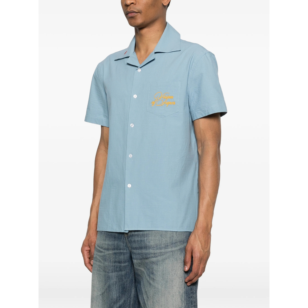 [Vision Of Super] Shirts Short Sleeve SS26 VS089CM  BLUE