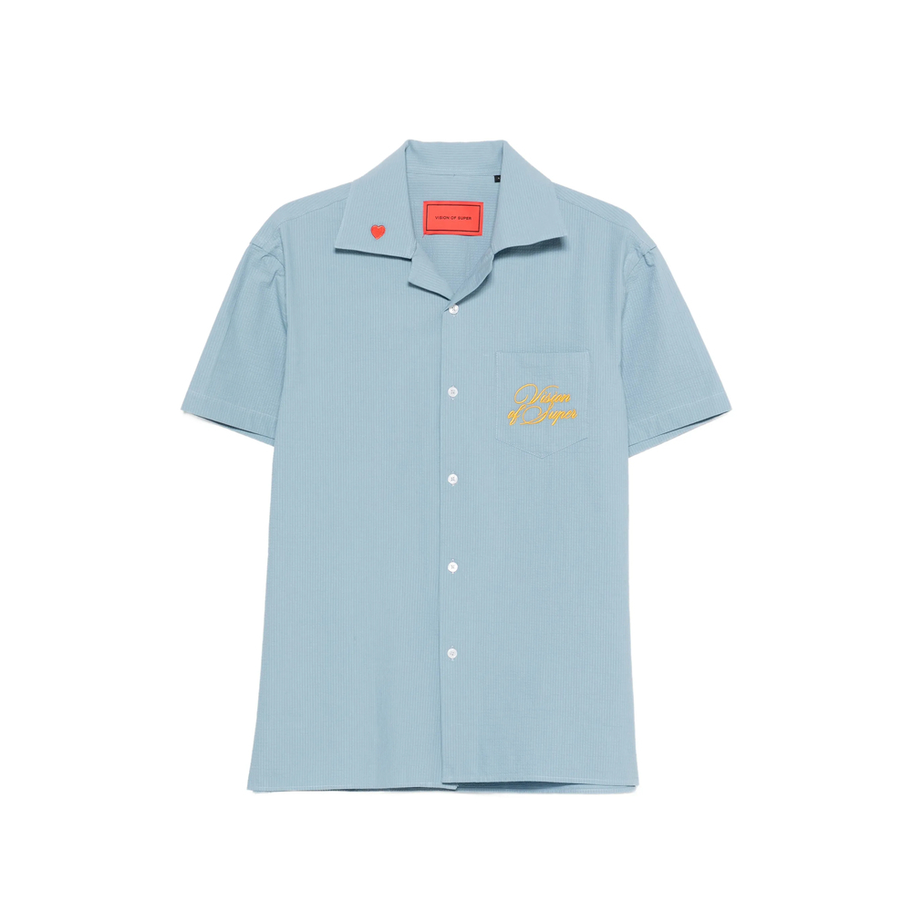 [Vision Of Super] Shirts Short Sleeve SS26 VS089CM  BLUE