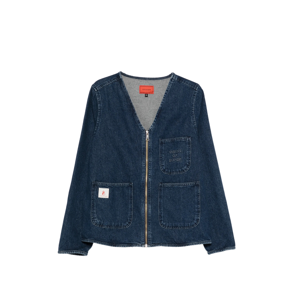 [Vision Of Super] Denim jacket SS26 VS090JA  DENIM