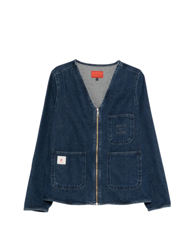 [Vision Of Super] Denim jacket SS26 VS090JA  DENIM