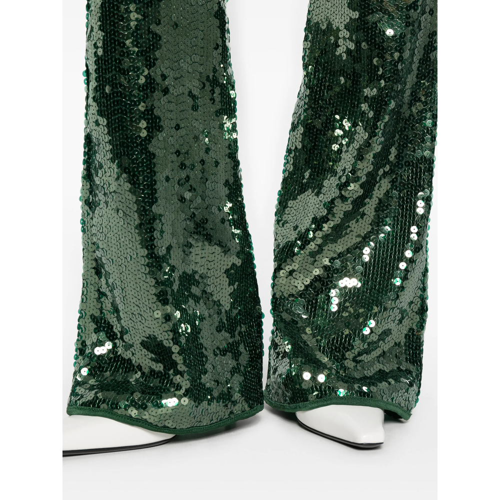 [OSEREE] Trousers SS26 MPS261 SEQUINS GREEN