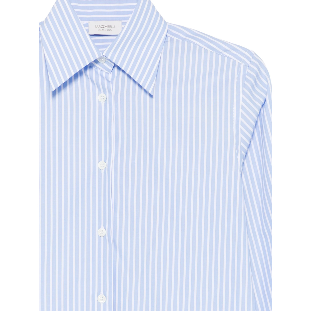 [Mazzarelli] Shirts Long Sleeve SS26 GEA C 100 1