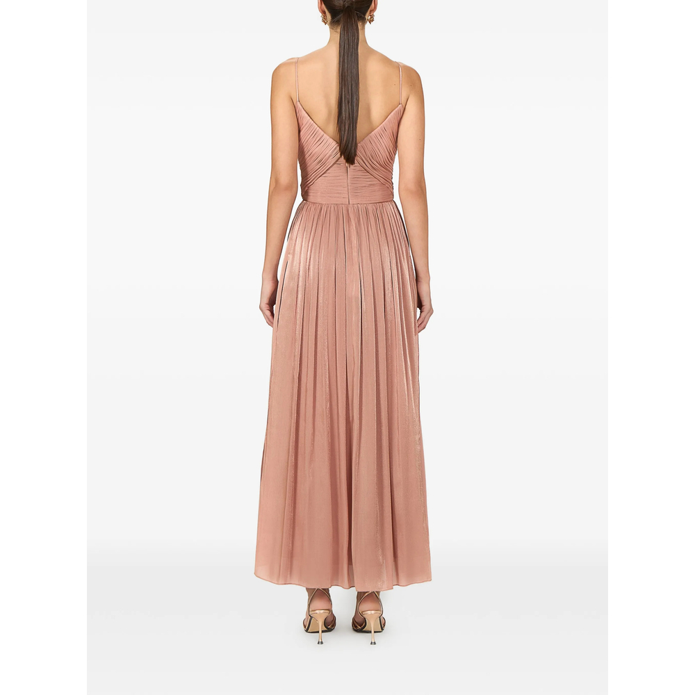 [COSTARELLOS] Sleeveless dress SS26 PS2617 LUREX GEOR POUDR