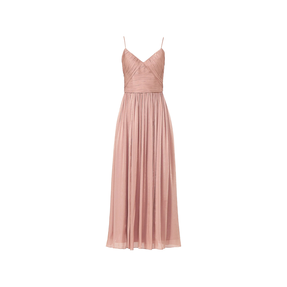 [COSTARELLOS] Sleeveless dress SS26 PS2617 LUREX GEOR POUDR